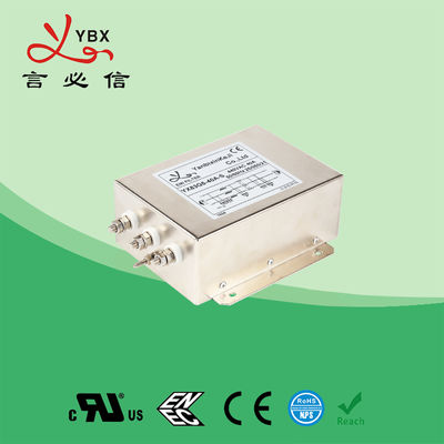 Dönüştürücü için 380V 440V 30A 40A 3 Fazlı EMC Filtresi AC Hat Filtresi