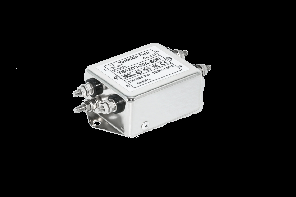 90db Düşük Geçişli Emi Filtresi 1450VDC Elektromanyetik Müdahale Filtreleri