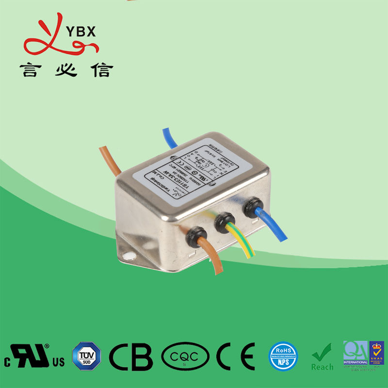 10A Elektriksel DC Hat Gürültü Filtresi ISO9001 Sertifikası OEM Hizmeti