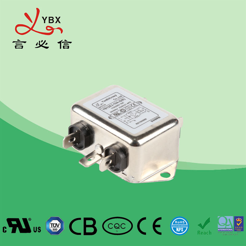 10A Elektriksel DC Hat Gürültü Filtresi ISO9001 Sertifikası OEM Hizmeti